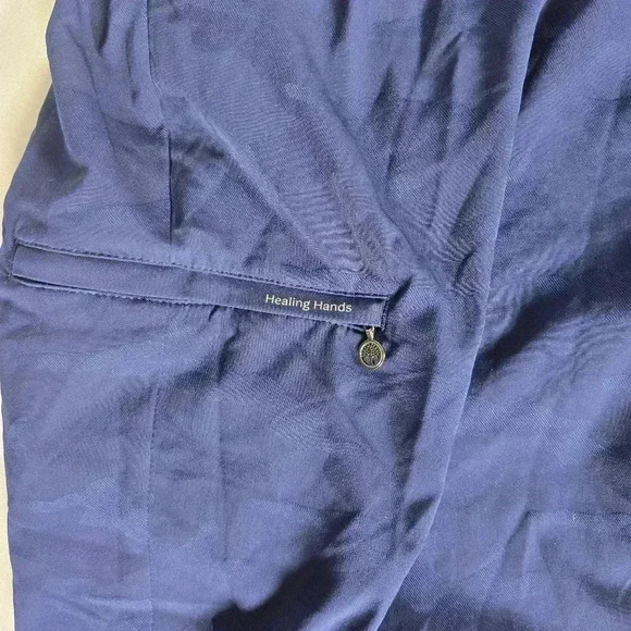 Healing Hands Scrubs Women's Kennedy Jogger Pant 9600 NAVY EUC | Size XLP - Picture 2 of 6